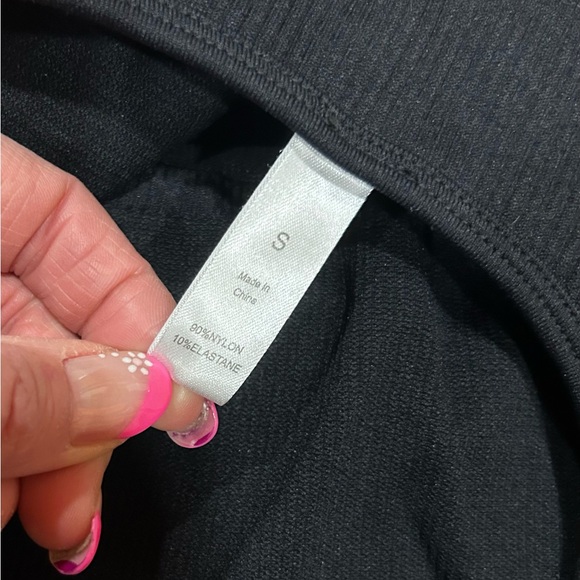 Black Sleeveless Women’s Ribbed Shape Wear Size Small - Picture 2 of 7